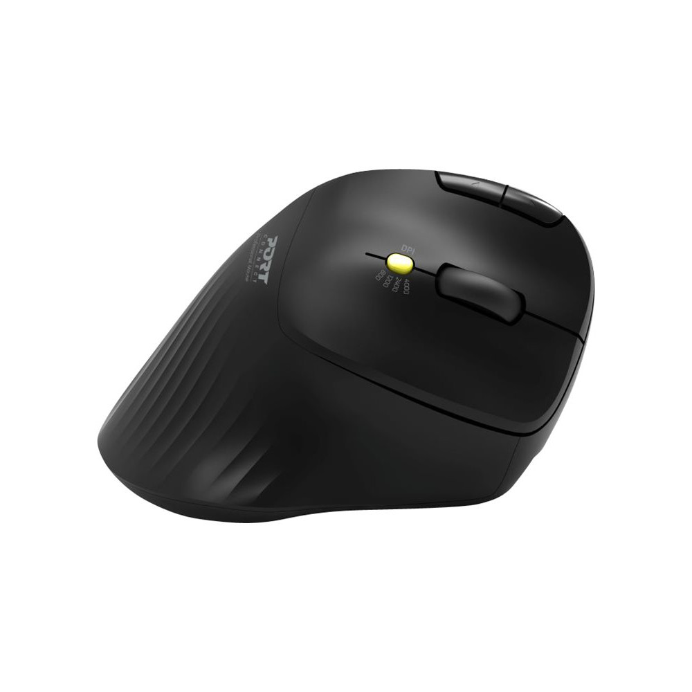 Produktbild för PORT Connect Professional - vertikal mus - with trackball - 2.4 GHz, Bluetooth 3.0, Bluetooth 5.0
