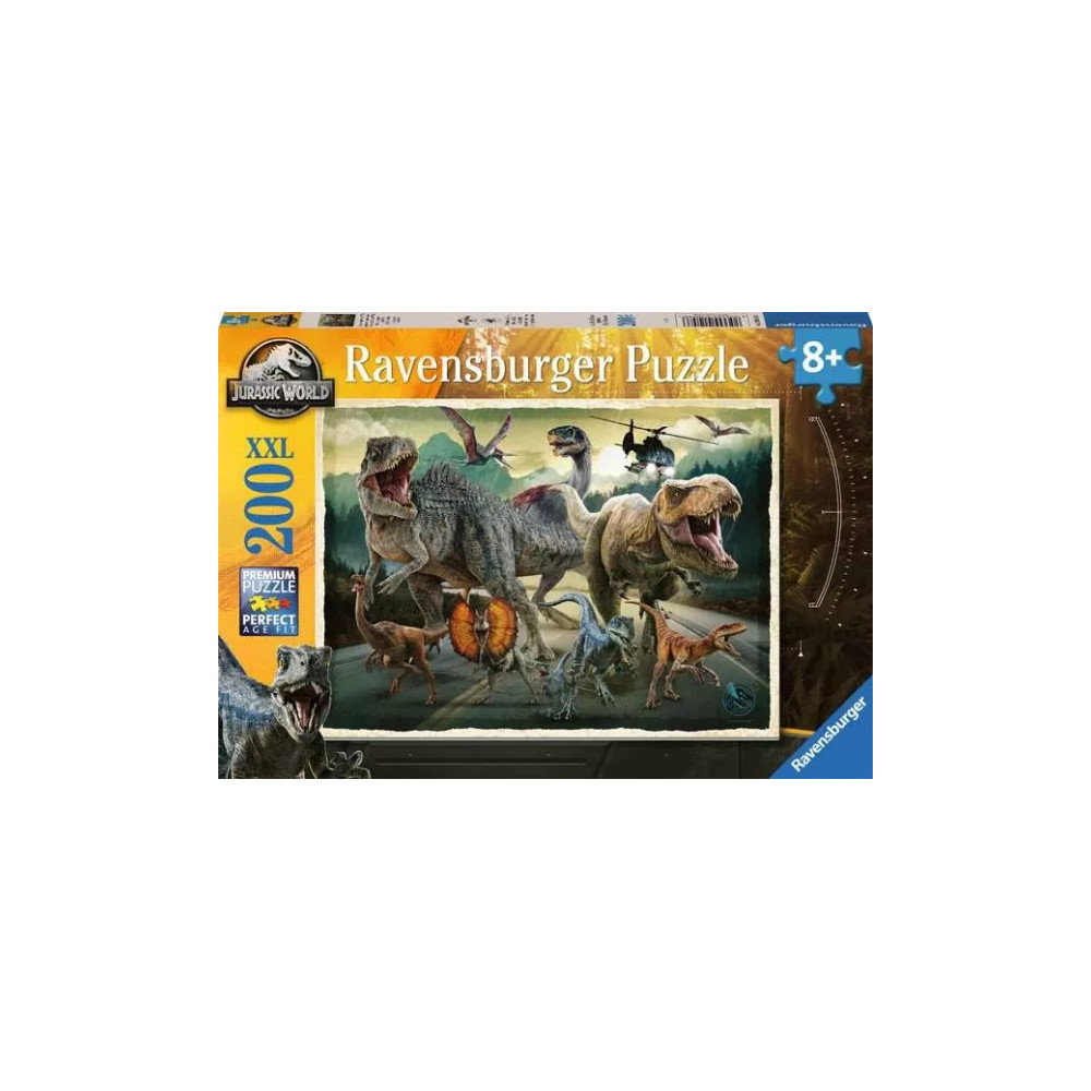 Produktbild för Ravensburger barnpussel Jurassic World Livet hittar en väg 2...