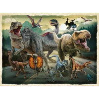 Produktbild för Ravensburger barnpussel Jurassic World Livet hittar en väg 2...