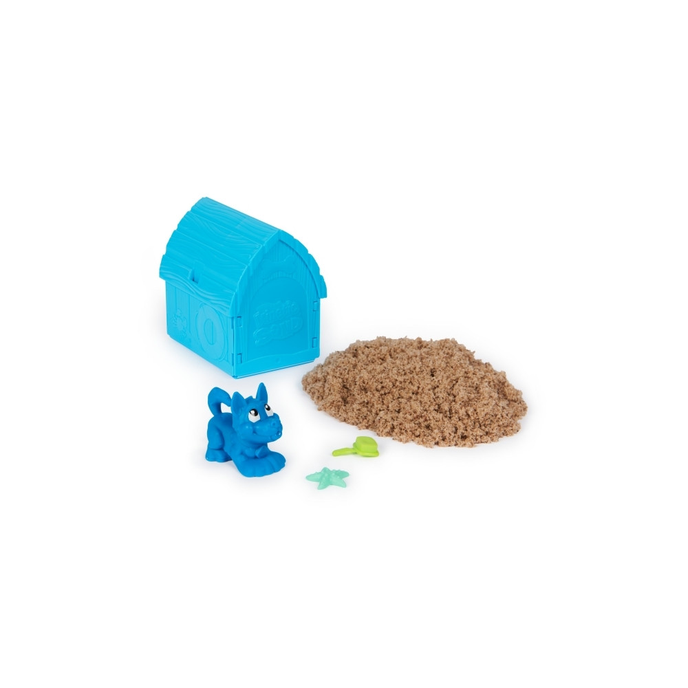 Produktbild för Kinetic Sand Doggie Dig, Magisk sand för barn, 5 År, Multifä...