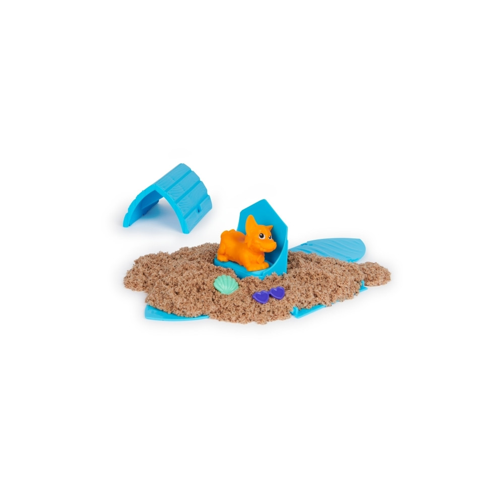 Produktbild för Kinetic Sand Doggie Dig, Magisk sand för barn, 5 År, Multifä...