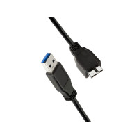 Produktbild för LogiLink - USB-kabel - USB typ A till Micro-USB typ B - 1 m