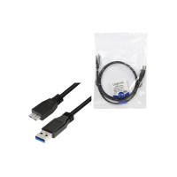 Produktbild för LogiLink - USB-kabel - USB typ A till Micro-USB typ B - 1 m