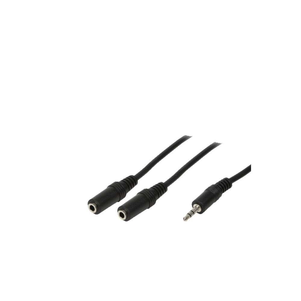 Produktbild för LogiLink ljudsplitter - 20 cm