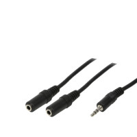 Produktbild för LogiLink ljudsplitter - 20 cm