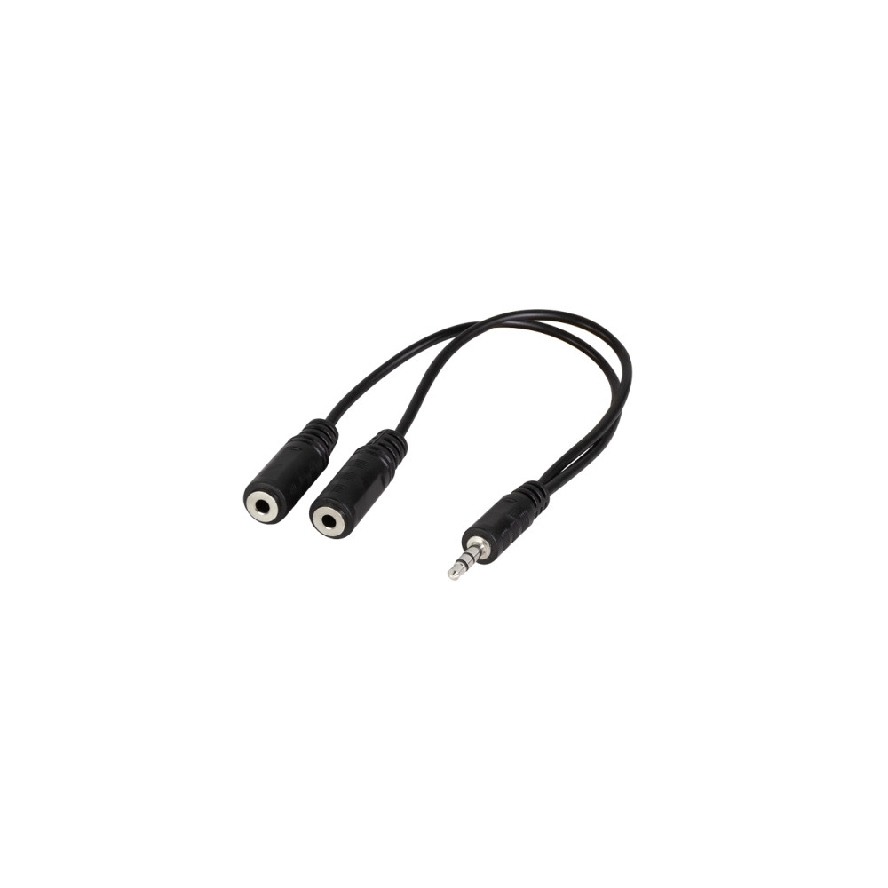 Produktbild för LogiLink ljudsplitter - 20 cm