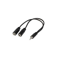 Produktbild för LogiLink ljudsplitter - 20 cm