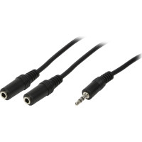 Produktbild för LogiLink ljudsplitter - 20 cm