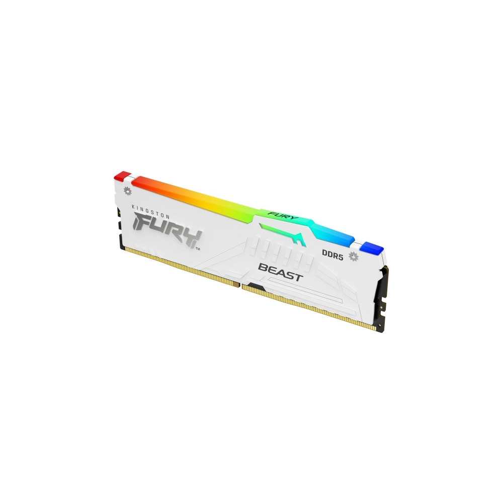 Produktbild för Kingston FURY Beast RGB - DDR5 - modul - 32 GB - DIMM 288-pin / PC5-44800 - ej buffrad