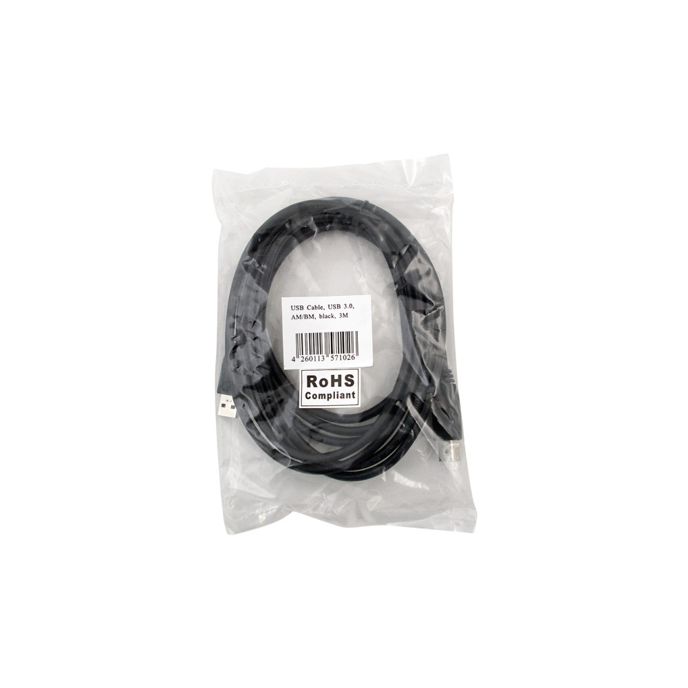 Produktbild för LogiLink - USB-kabel - USB typ A till USB Type B - 1 m