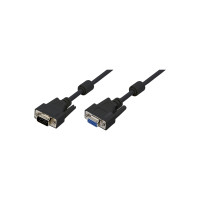 Produktbild för LogiLink VGA-förlängningskabel - 3 m