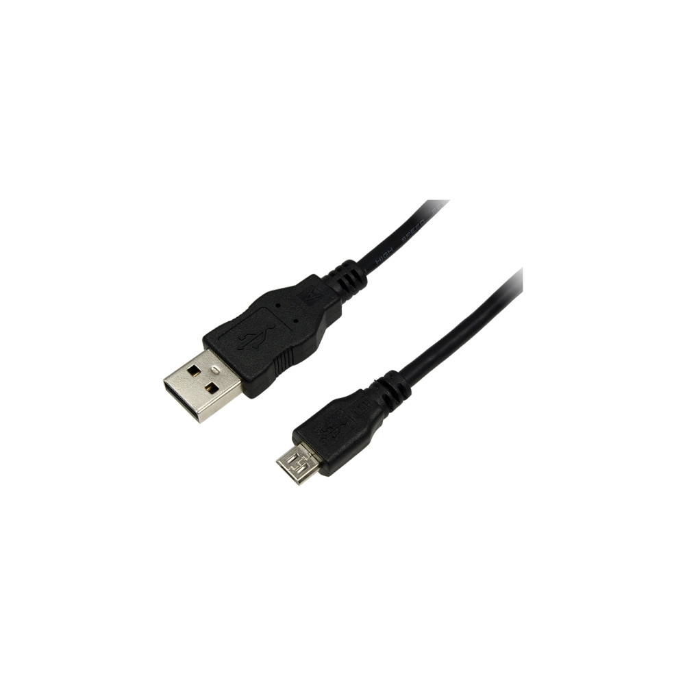 Produktbild för LogiLink - USB-kabel - USB till mikro-USB typ B - 5 m