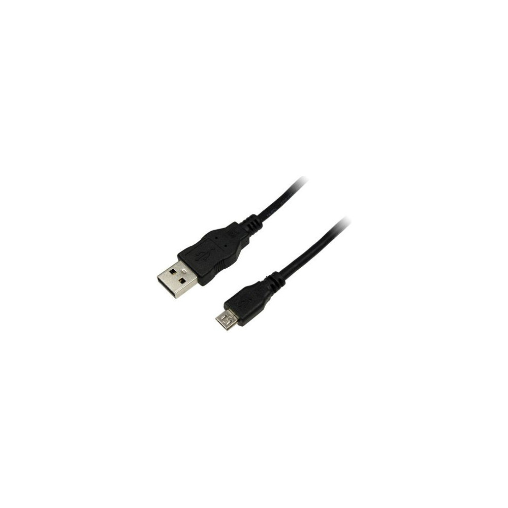 Produktbild för LogiLink - USB-kabel - USB till mikro-USB typ B - 5 m