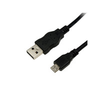 Produktbild för LogiLink - USB-kabel - USB till mikro-USB typ B - 5 m