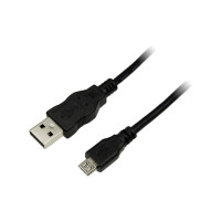 Produktbild för LogiLink - USB-kabel - USB till mikro-USB typ B - 5 m