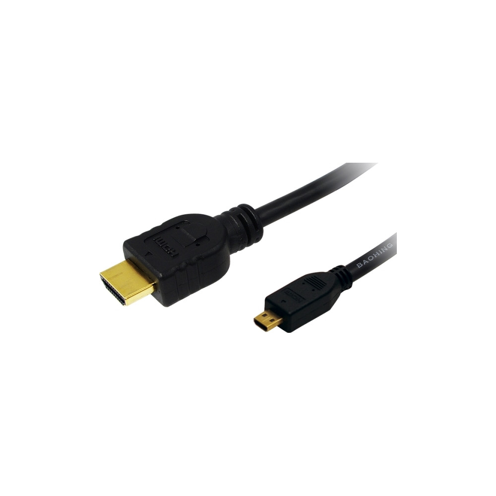 Produktbild för LogiLink High Speed with Ethernet - HDMI-kabel med Ethernet - 1.5 m