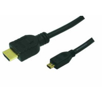 Produktbild för LogiLink High Speed with Ethernet - HDMI-kabel med Ethernet - 1.5 m