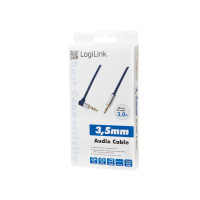 Produktbild för LogiLink ljudkabel - 3 m