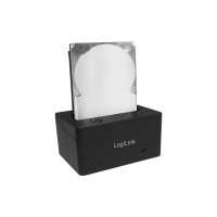 Produktbild för LogiLink Quickport - HDD dockningsstation - SATA 6Gb/s - USB 3.0