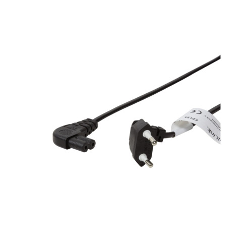LogiLink LogiLink - strömkabel - Eurokontakt till power IEC 60320 C7 - 75 cm