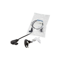 Produktbild för LogiLink - strömkabel - Eurokontakt till power IEC 60320 C7 - 75 cm