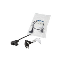 Produktbild för LogiLink - strömkabel - Eurokontakt till power IEC 60320 C7 - 75 cm