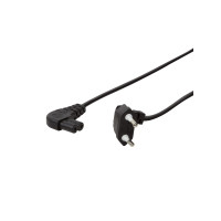 Produktbild för LogiLink - strömkabel - Eurokontakt till power IEC 60320 C7 - 75 cm
