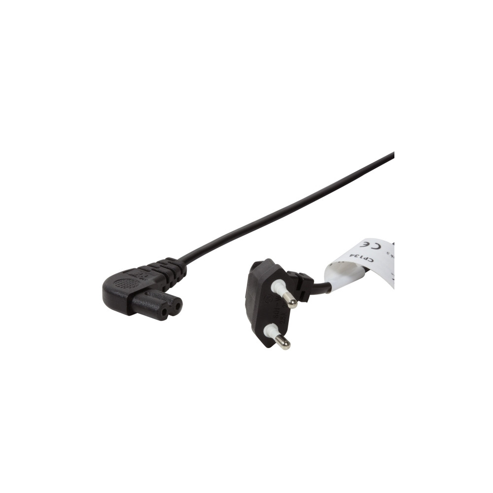 Produktbild för LogiLink - strömkabel - Eurokontakt till power IEC 60320 C7 - 75 cm