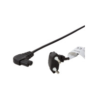 Produktbild för LogiLink - strömkabel - Eurokontakt till power IEC 60320 C7 - 75 cm