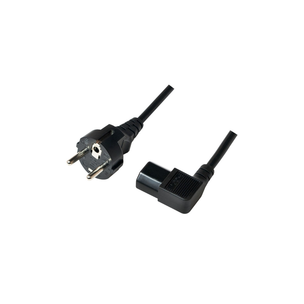 Produktbild för LogiLink - strömkabel - power IEC 60320 C13 till power CEE 7/7 - 5 m