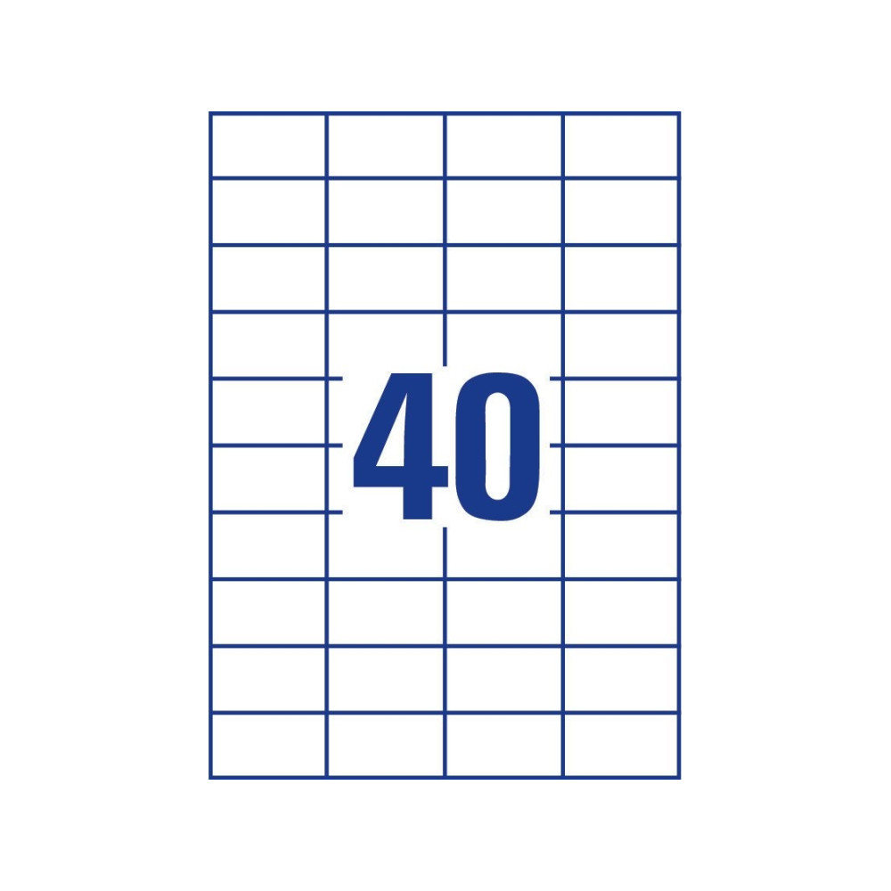 Produktbild för Avery - papper - blank - 200 ark - Letter