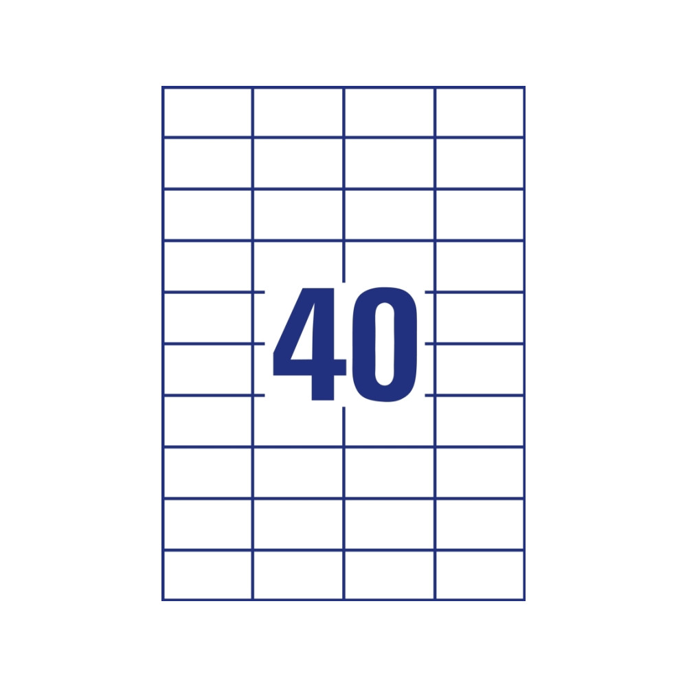 Produktbild för Avery - papper - blank - 200 ark - Letter