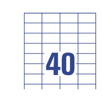 Produktbild för Avery - papper - blank - 200 ark - Letter