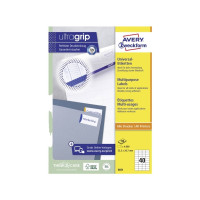 Produktbild för Avery - papper - blank - 200 ark - Letter