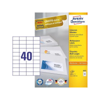 Produktbild för Avery - papper - blank - 200 ark - Letter