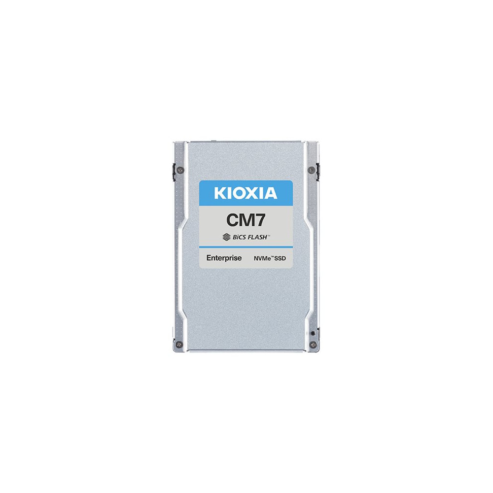 Produktbild för KIOXIA CM7-V Series KCMYXVUG6T40 - SSD - Enterprise, Mixed Use - 6400 GB - SIE (Sanitize Instant Erase) - PCI Express 5.0 x4 (NVMe)