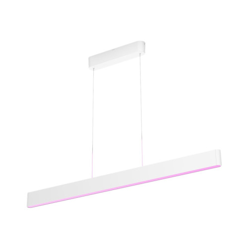 Philips Philips Hue White and Color Ambiance Ensis - hängande lampa - LED x 2 - 79 W - RGB/varmt till kallt vitt ljus - 2000-6500 K - vit