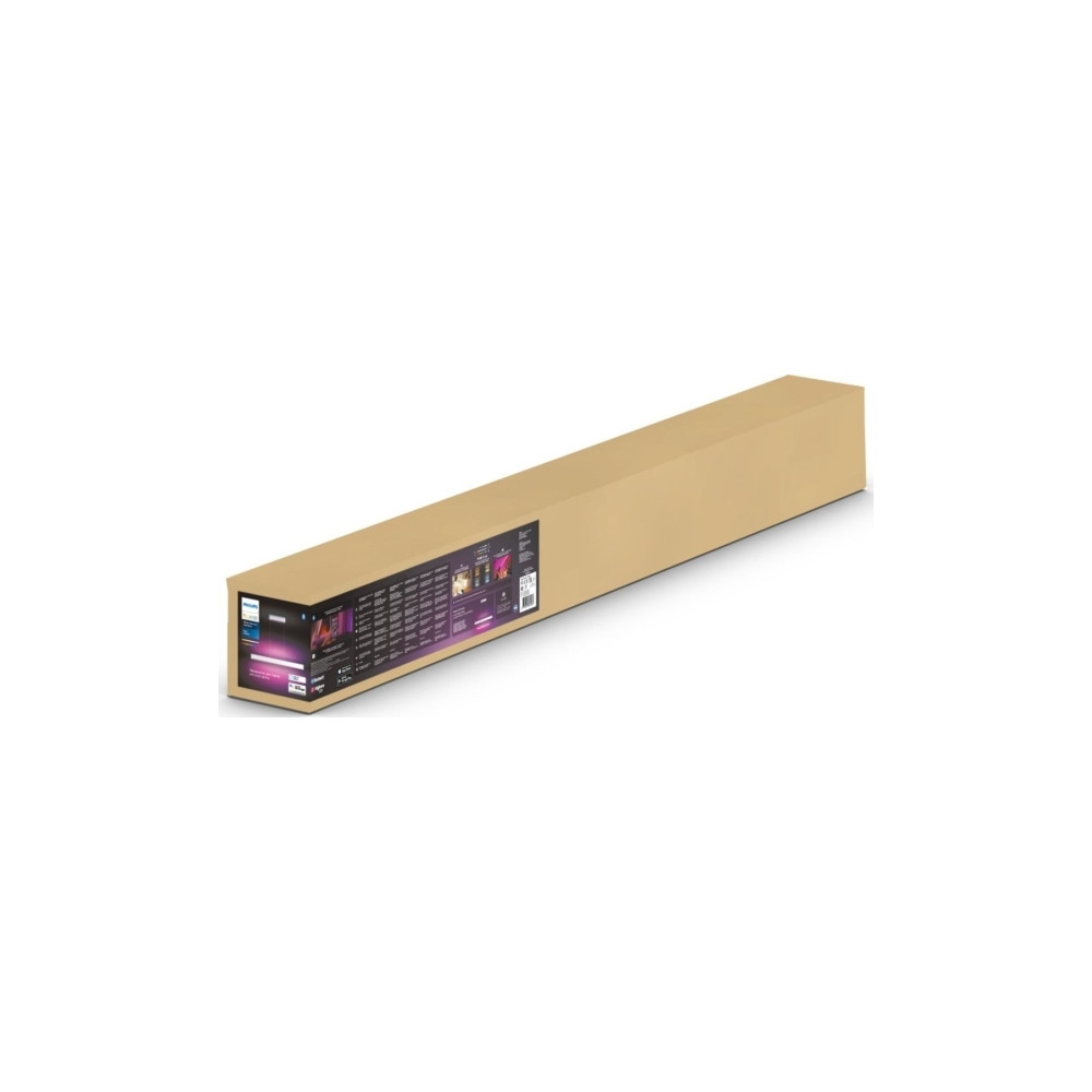 Produktbild för Philips Hue White and Color Ambiance Ensis - hängande lampa - LED x 2 - 79 W - RGB/varmt till kallt vitt ljus - 2000-6500 K - vit