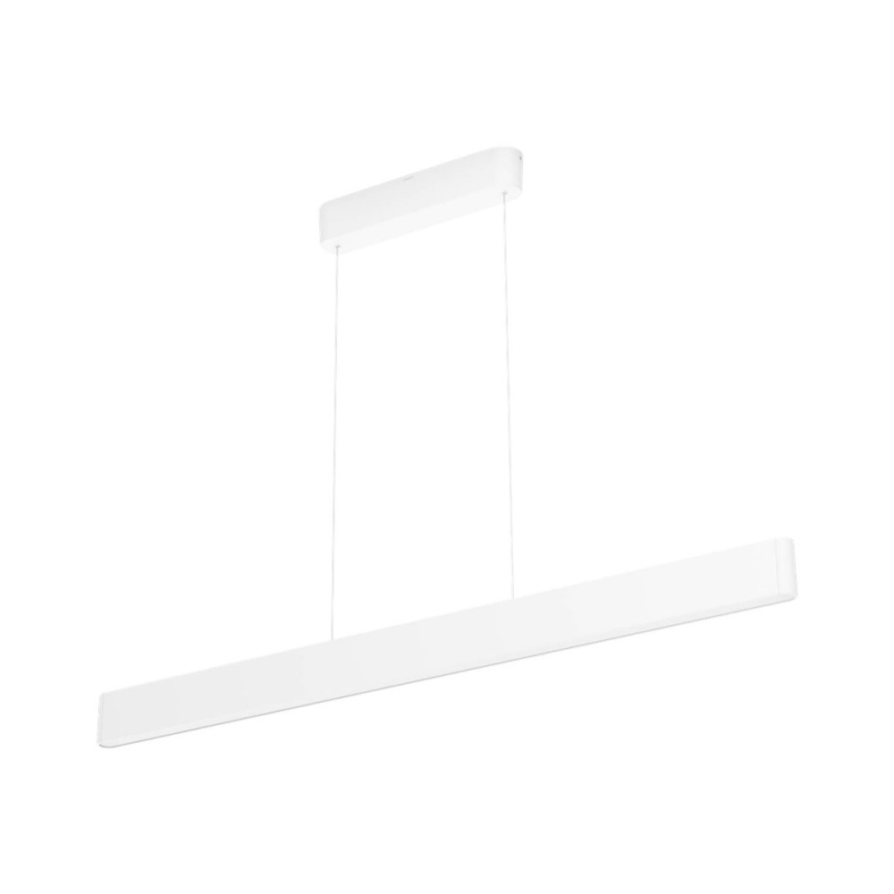 Produktbild för Philips Hue White and Color Ambiance Ensis - hängande lampa - LED x 2 - 79 W - RGB/varmt till kallt vitt ljus - 2000-6500 K - vit