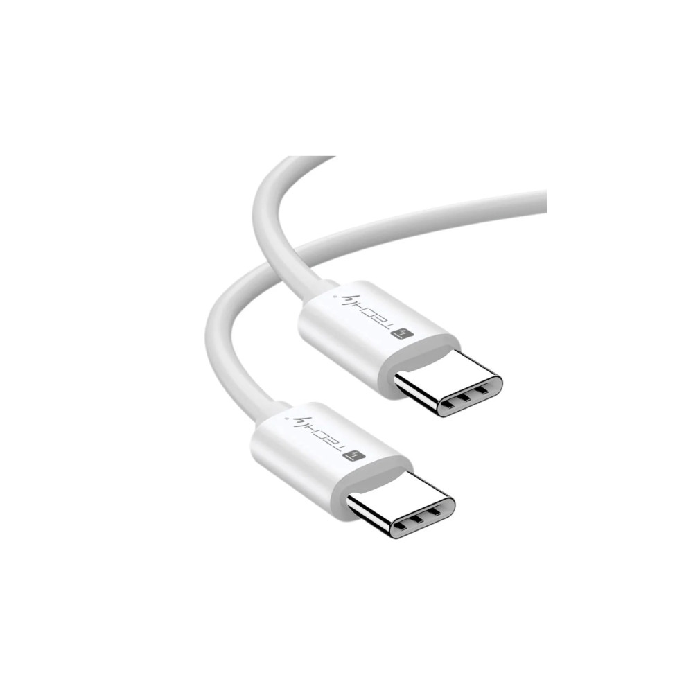 Produktbild för Techly USB-C till USB-C USB4 Gen2-kabel M/M 20G 240W PD3.1 E...