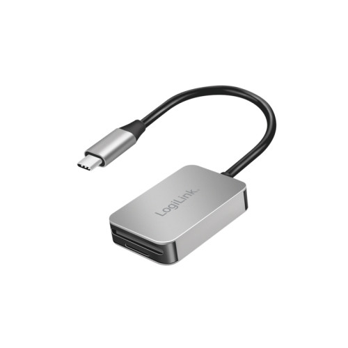 LogiLink LogiLink USB 3.0 dubbel kortläsare USB-C/SD/microSD aluminiu...