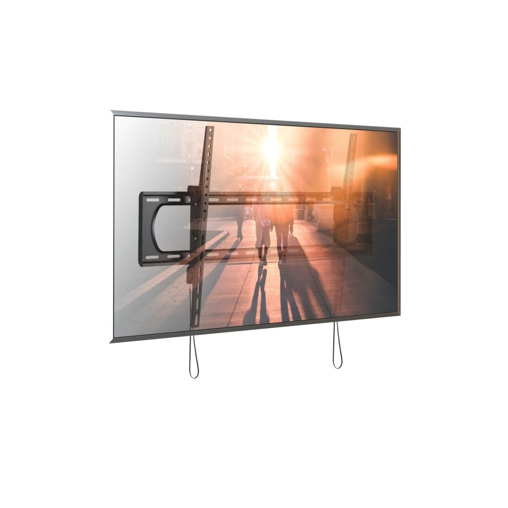 Produktbild för TECHly monteringssats - Smal - för LCD-display/krökt LCD-display - lutande - svart