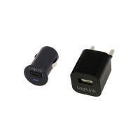 Produktbild för LogiLink strömadapterkit - USB
