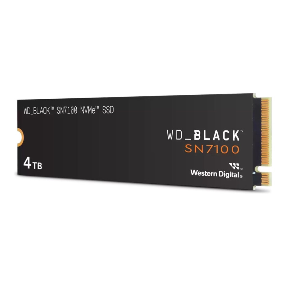 Produktbild för WD_BLACK SN7100 WDBELG0040BBK - SSD - 4 TB - PCIe 4.0 x4 (NVMe)