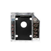 Produktbild för LogiLink 2nd SATA Festplatten Caddy Adapter - adapter för lagringsfack