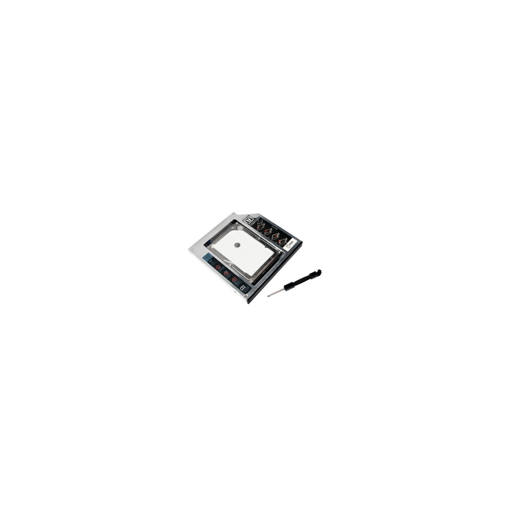 Produktbild för LogiLink 2nd SATA Festplatten Caddy Adapter - adapter för lagringsfack