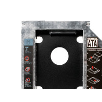 Produktbild för LogiLink 2nd SATA Festplatten Caddy Adapter - adapter för lagringsfack