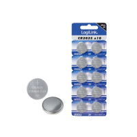Produktbild för LogiLink Ultra Power CR2025 batteri x CR2025 - Li (paket om 10)