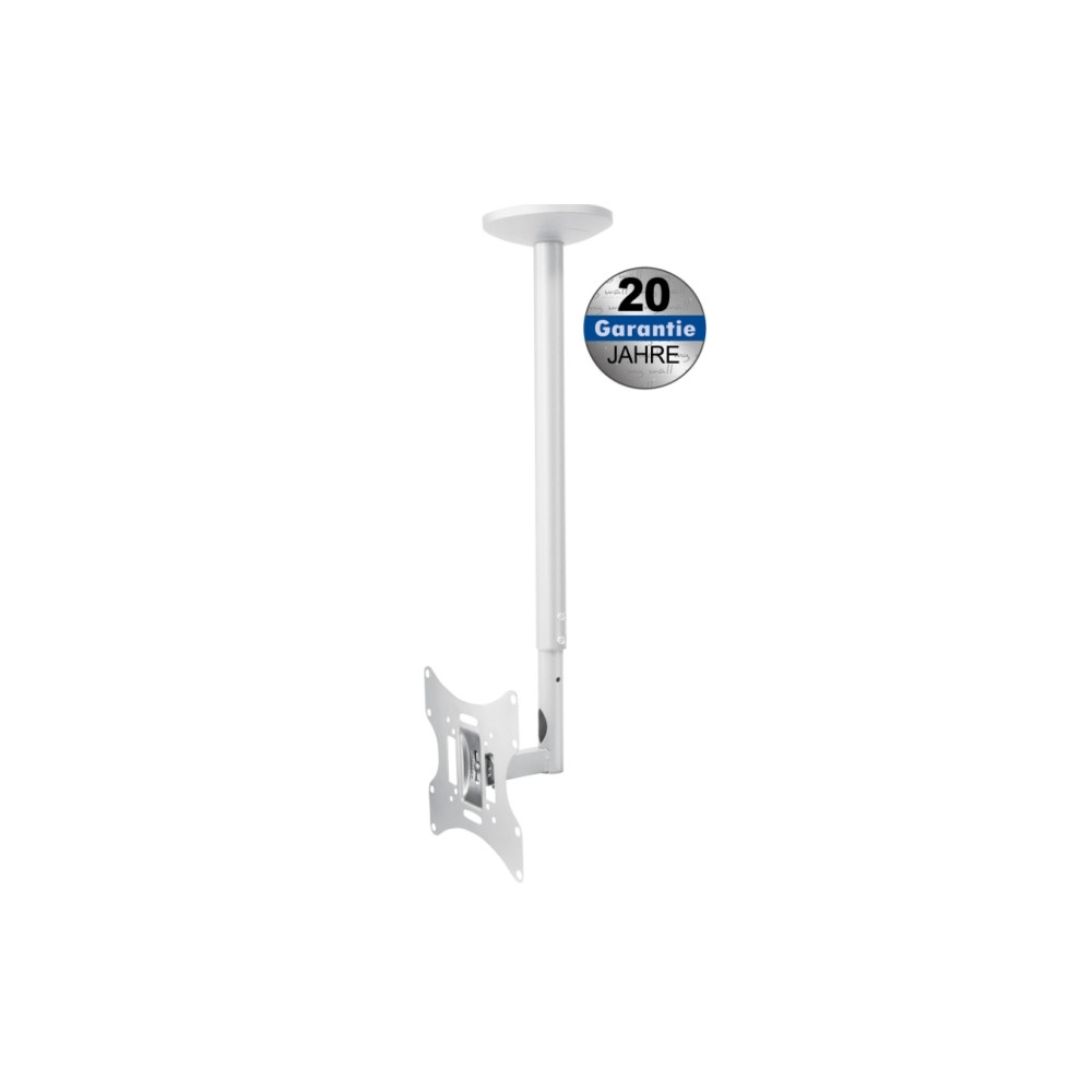 Produktbild för MyWall tak-/loftfäste upp till 42" / 30 kg vit upp till VESA...
