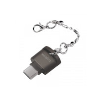 Produktbild för LogiLink USB-C to microSD Card reader as a key chain - kortläsare - USB-C